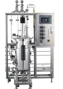 Lab Fermentation Bioreactor For Bacteria Stainless Steel Bioreactor